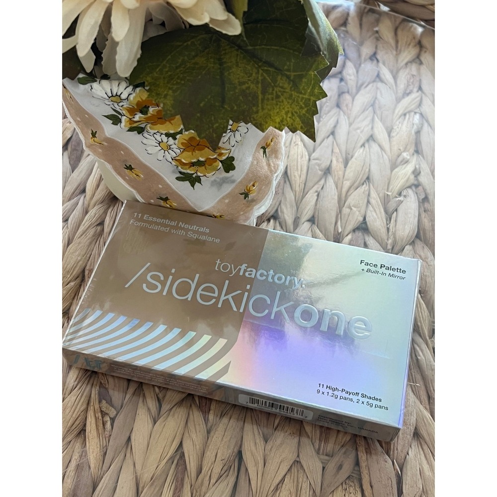 Toyfactory Sidekick One Face Palette 11 Essential‎ Neutrals Squalane New